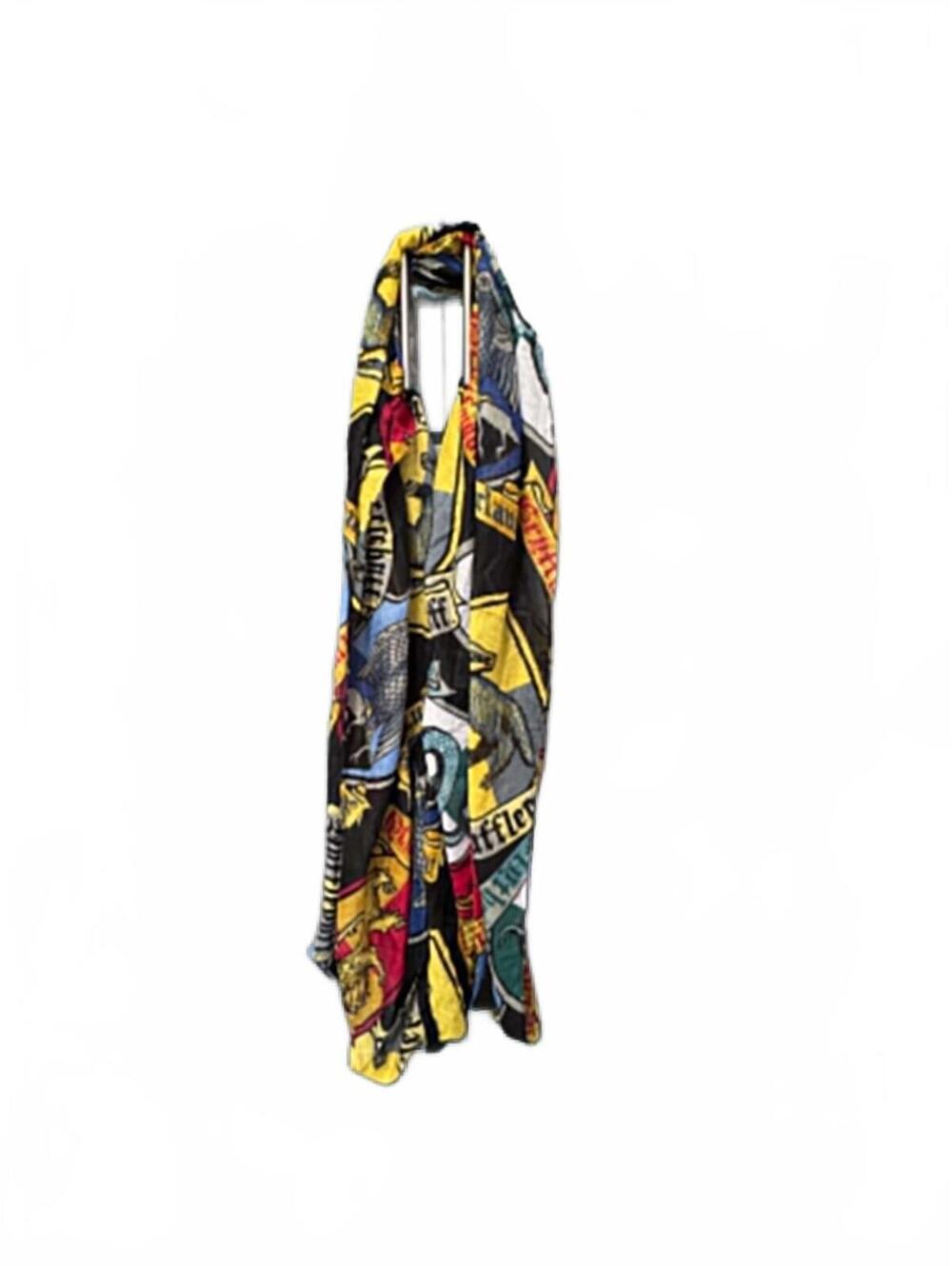 Harry Potter Themed Scarf with Hogwarts House Crests